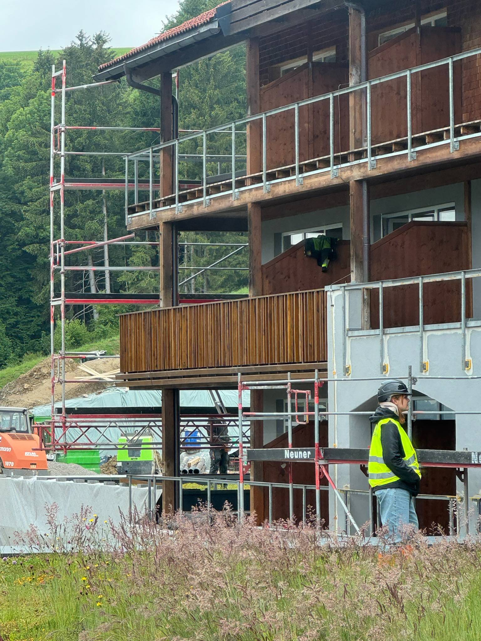 Bergkristall im Wandel: ein Blick auf unsere Baufortschritte im Mai Symbolfoto