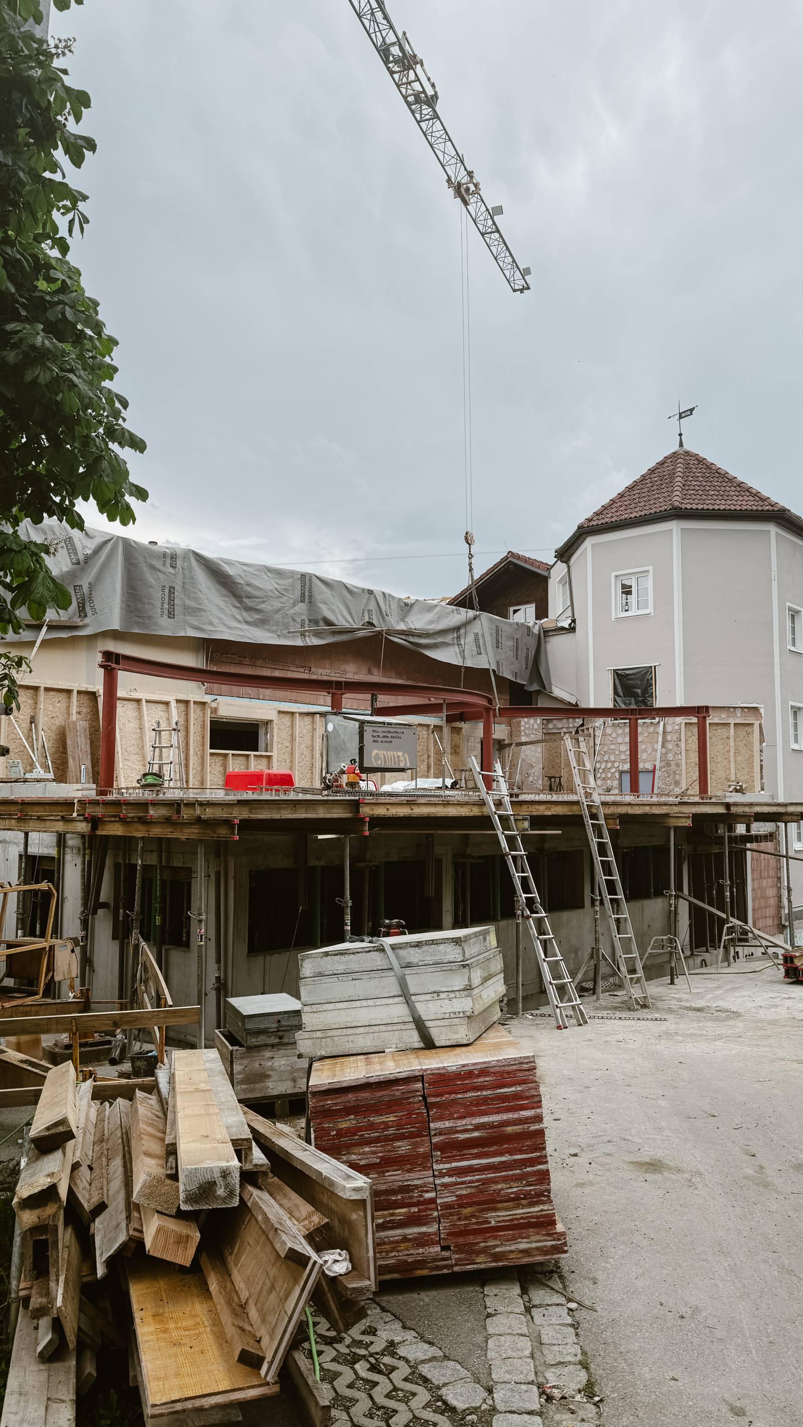 Bergkristall im Wandel: ein Blick auf unsere Baufortschritte im Mai Symbolfoto