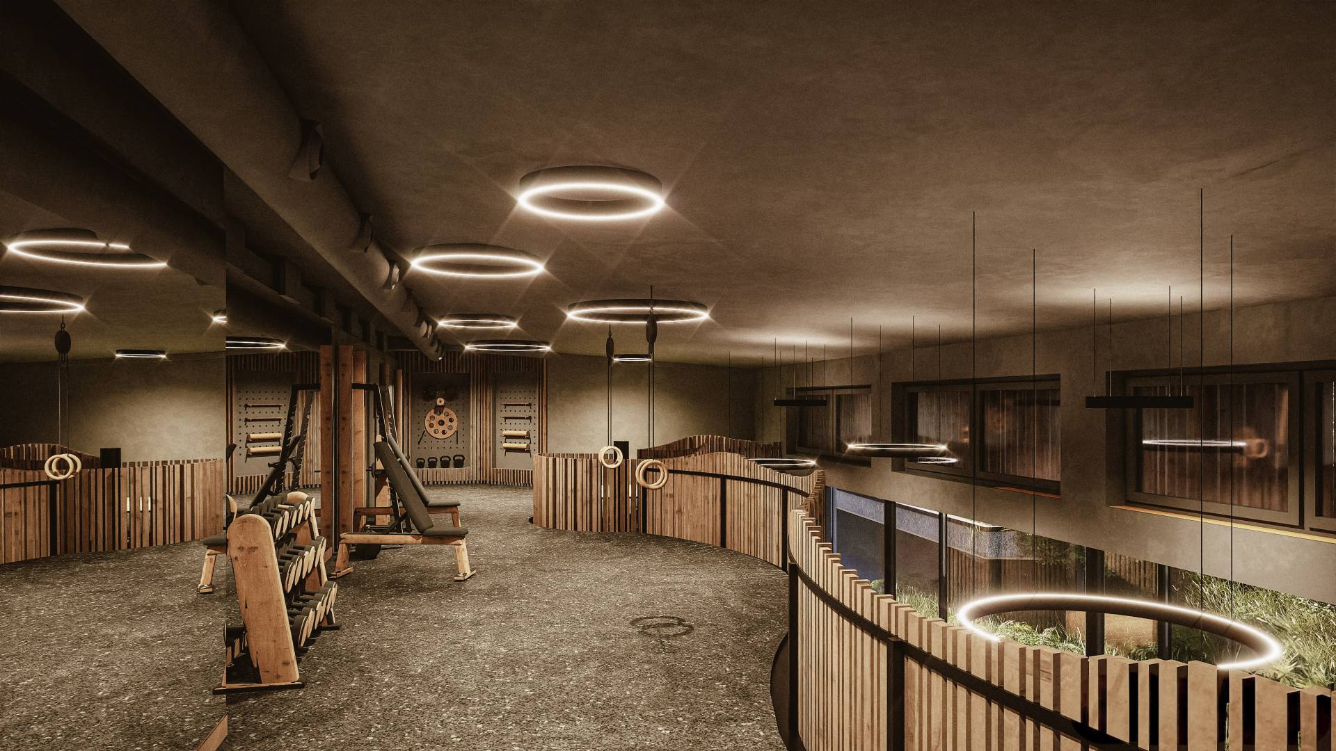 Fitnessstudio des Aktivhotels Bergkristall im Allgäu