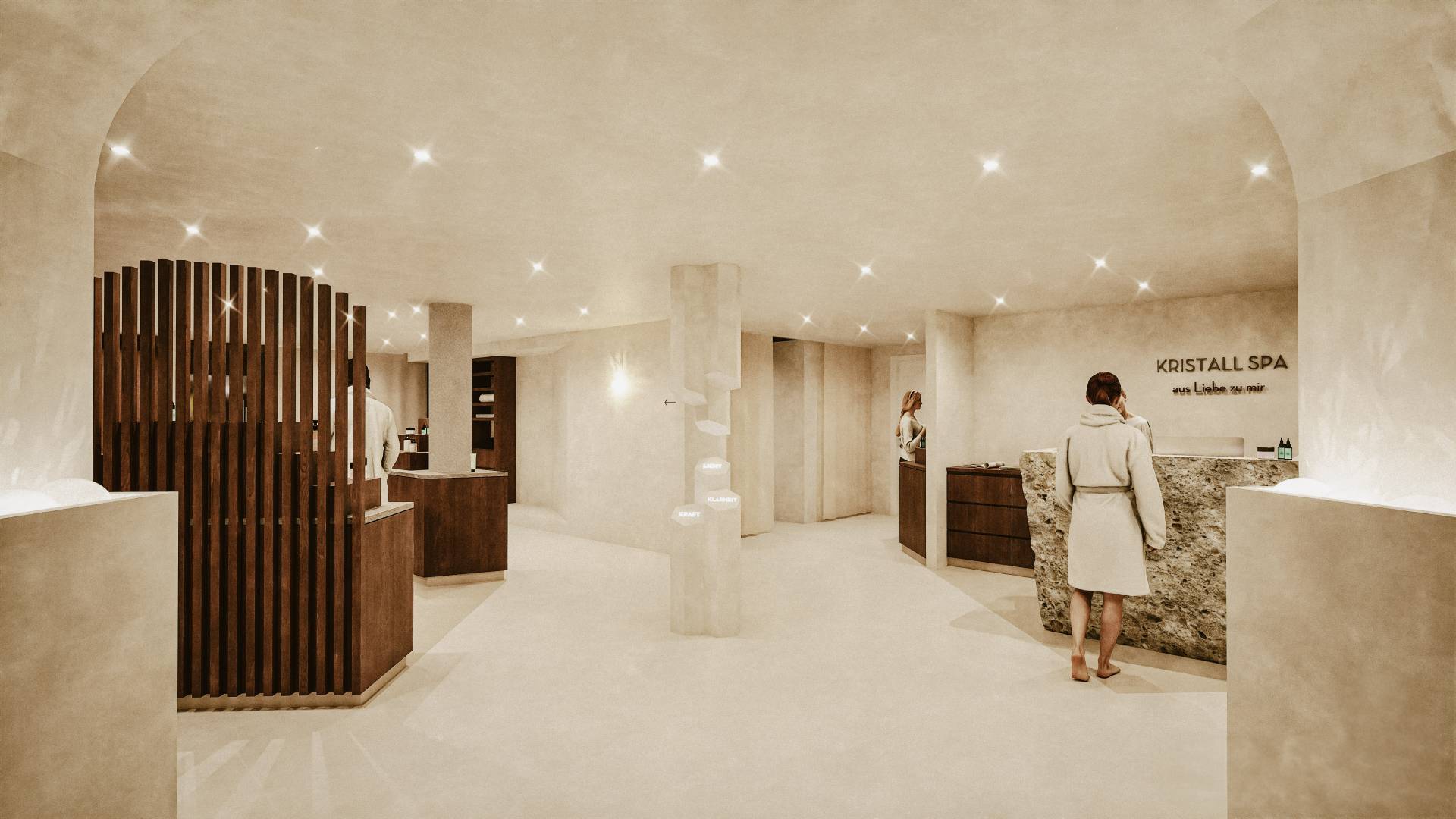 Kristall SPA des Wellnesshotels Bergkristall im Allgäu