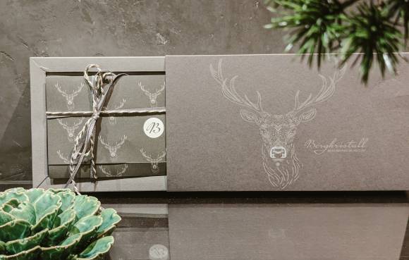 Gutscheinbox des Wellnesshotels Bergkristall