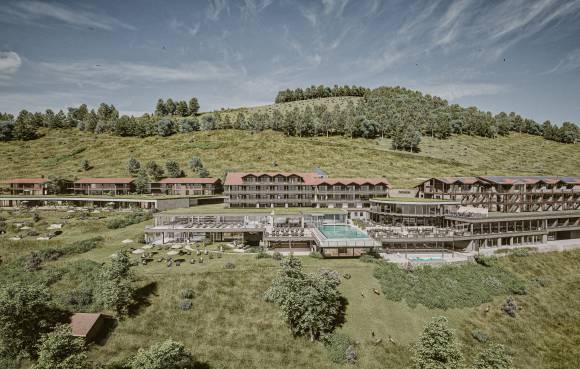 Außenansicht Resort Bergkristall