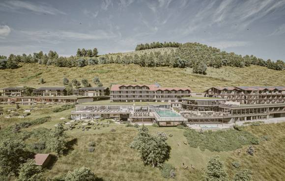 Außenansicht Resort Bergkristall
