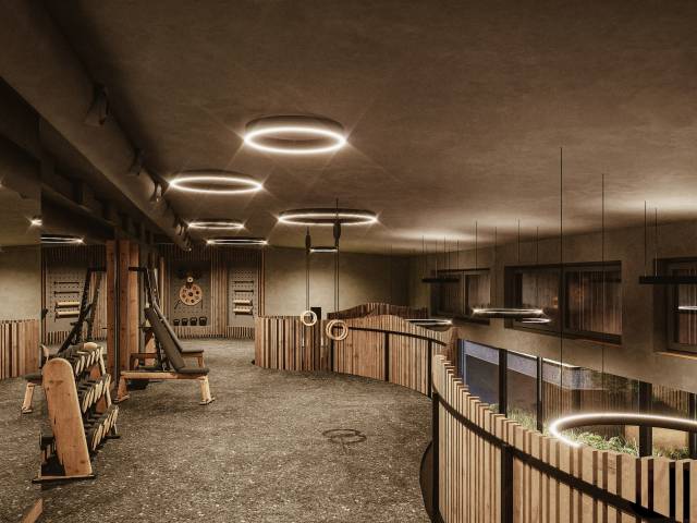Fitnessstudio des Aktivhotels Bergkristall im Allgäu