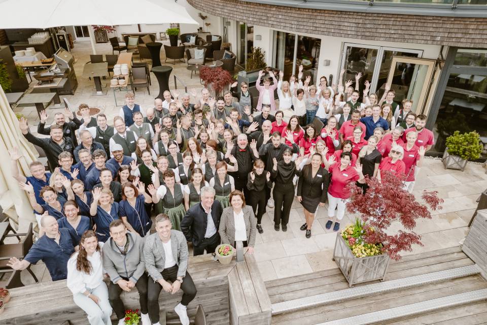 Mitarbeiter vom Hotel Bergkristall in Oberstaufen
