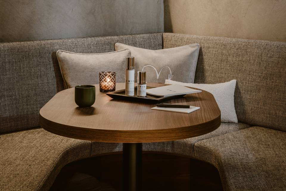 Sitznische in Concept Store