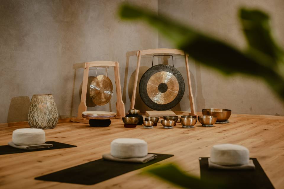 Yoga Studio im Longevity-Hotel Bergkristall