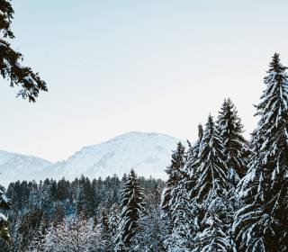 Hochgrat bei Oberstaufen im Winter