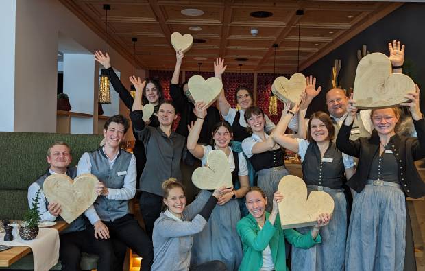 Wir sagen Danke - Resort Bergkristall