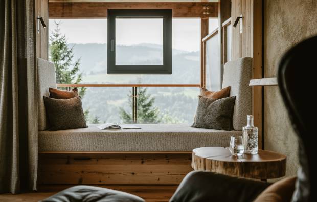 Innenansicht Suite im Wellnesshotel Bergkristall im Allgäu