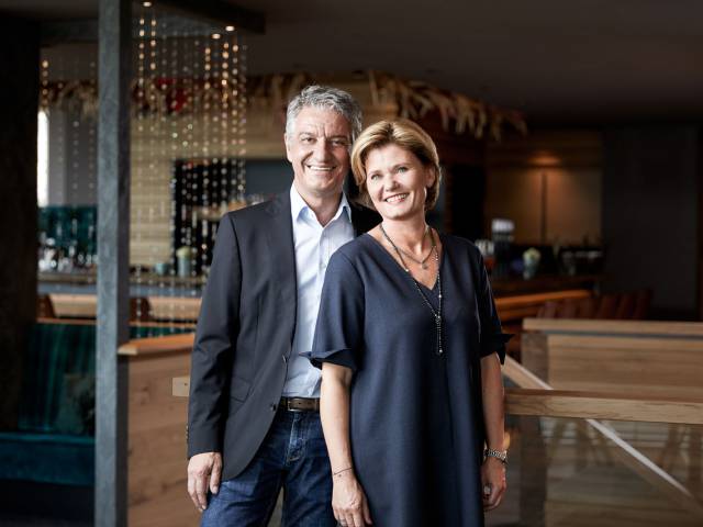 Gastgeber Sabine und Hans-Jörg Lingg - Resort Bergkristall