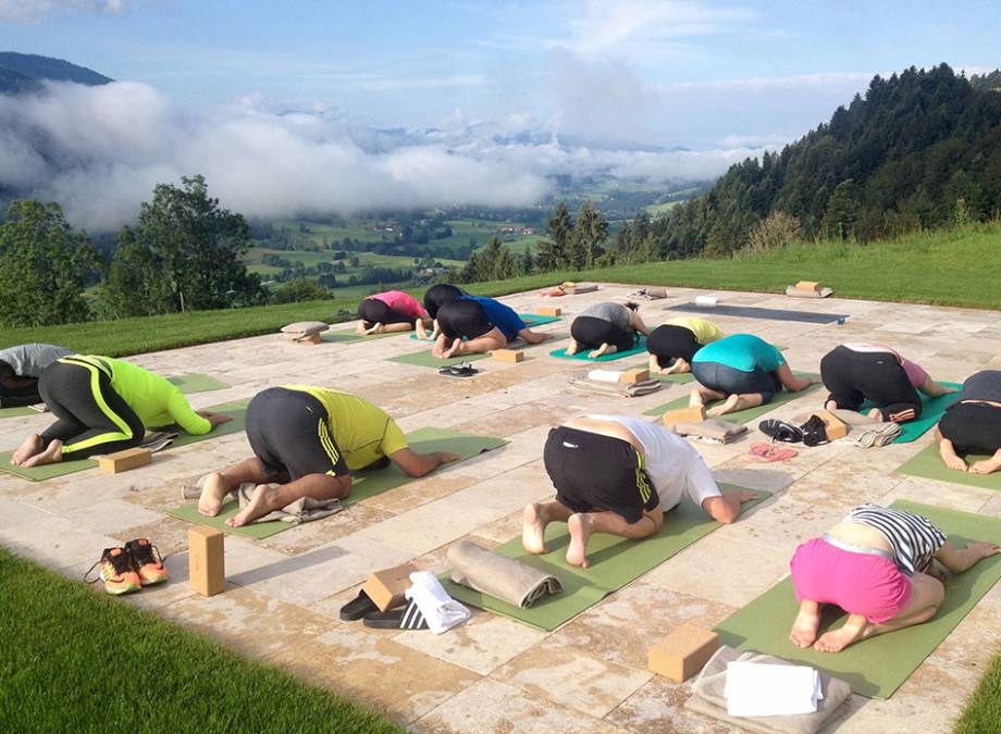 Tiefenentspannung unter freiem Himmel: Das neue Bergkristall Outdoor-Wellness Symbolfoto