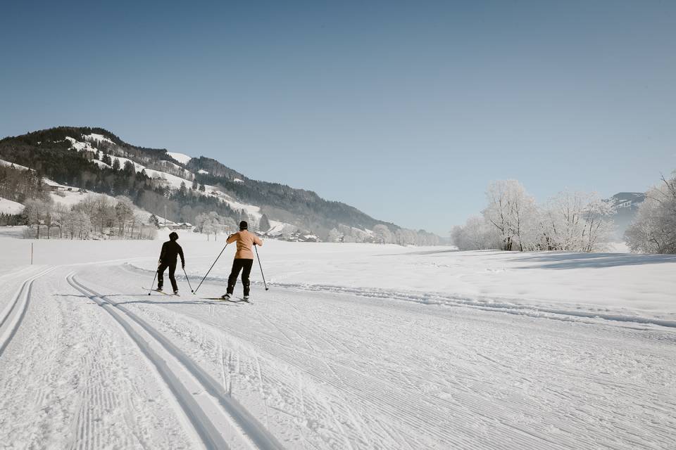 Cross-country skiing in the Allgäu - Resort Bergkristall
