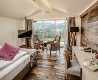 Hotelzimmer des Hotels Bergkristall