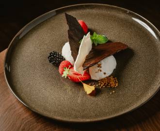 Dessert im Resort Bergkristall