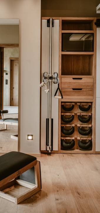 Fitnessstudio im Wellnesshotel Bergkristall im Allgäu