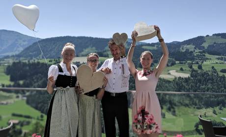 Mitarbeiterinnen im Resort Bergkristall