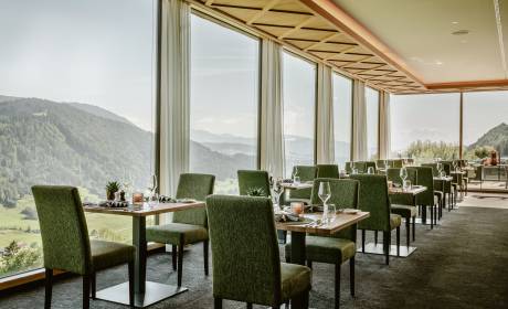 Panoramarestaurant des Hotels