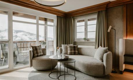 Sitzecke des Studio Paradies