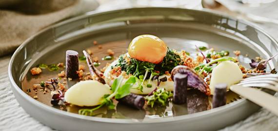 Essen im Resort Bergkristall