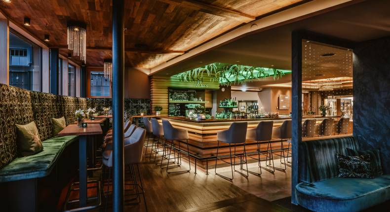 Hotelbar des Hotels Bergkristall