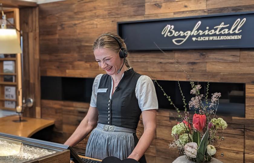 Rezeption & mehr: Hotel - Resort Bergkristall