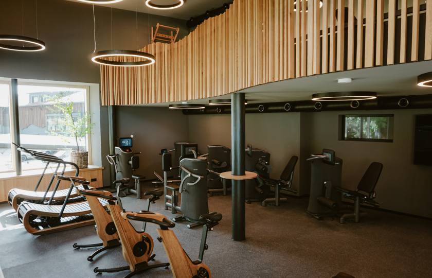 Fitnessstudio im Resort Bergkristall