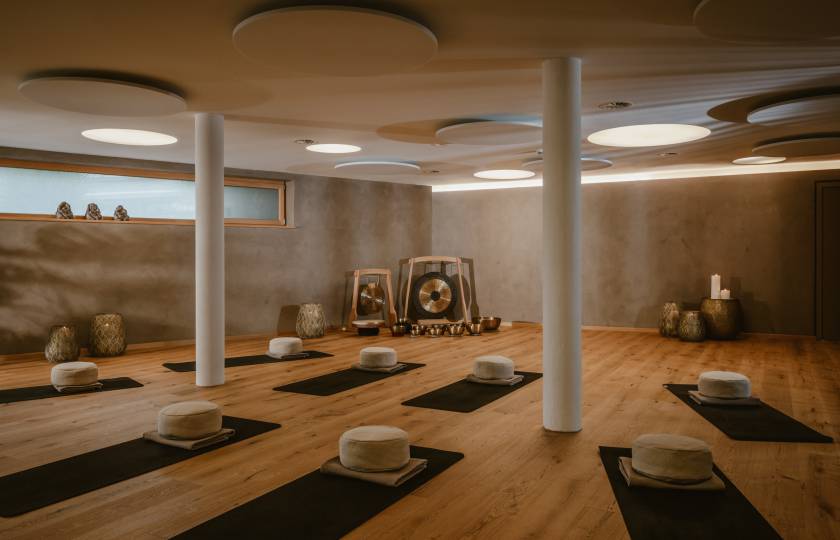 Gymnastik- und Yoga Studio des Aktivhotels Bergkristall
